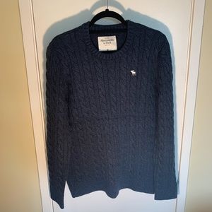 ABERCROMBIE & FITCH Men's Cable Knit Sweater /NEW/